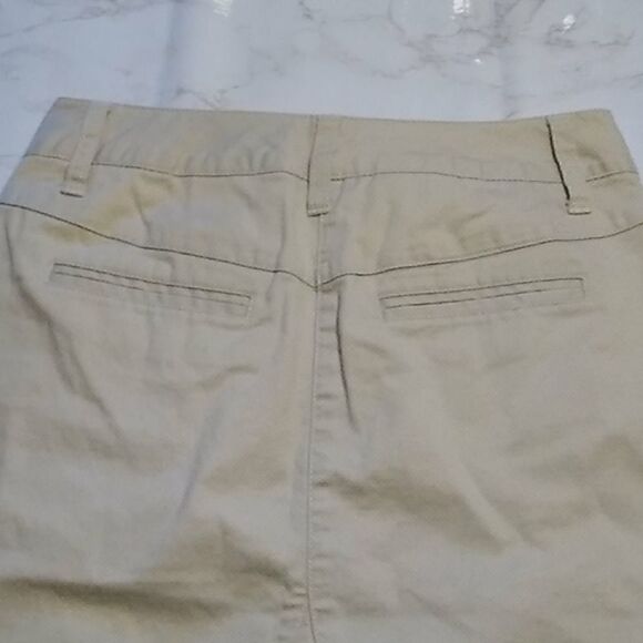 Talbots Midi Skirt Beige size 0 - Picture 10 of 11